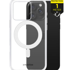 Mobilize Magsafe Compatible Naked Protection Case For Apple Iphone 16 Pro Max Clear