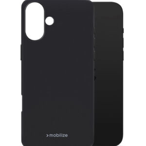 Mobilize Rubber Gelly Case Apple Iphone 16 Matt Black