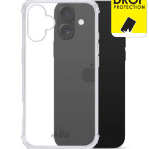 My Style Protective Flex Case For Apple Iphone 16 Clear