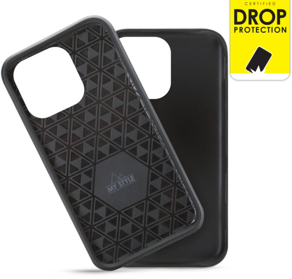 My Style Tough Case For Apple Iphone 16 Pro Max Black - Afbeelding 2