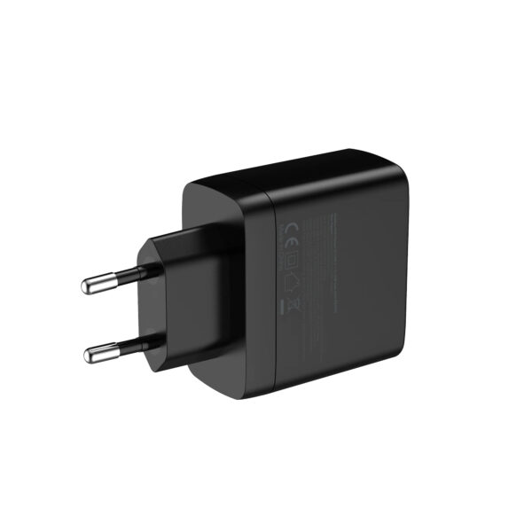 Mobilize Wall Charger 2X Usb-C + 1X Usb Gan 65W With Pd/Pps Black - Afbeelding 8