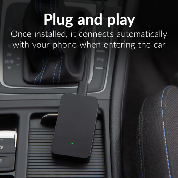 Mobilize Adapter For Wireless Apple Carplay/Android Auto Black - Afbeelding 5