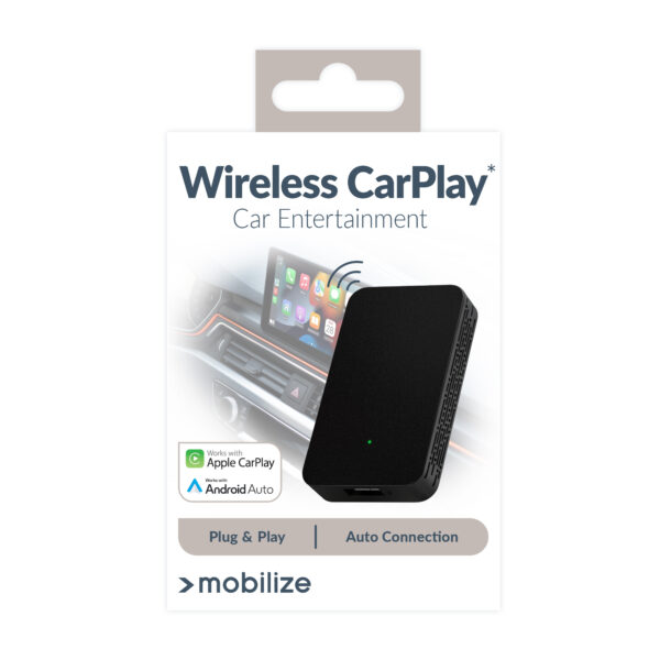 Mobilize Adapter For Wireless Apple Carplay/Android Auto Black - Afbeelding 9