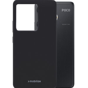 Mobilize Rubber Gelly Case Xiaomi Poco F6 Matt Black