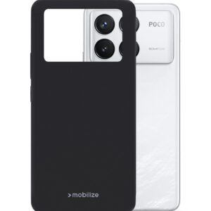 Mobilize Rubber Gelly Case Xiaomi Poco F6 Pro Matt Black