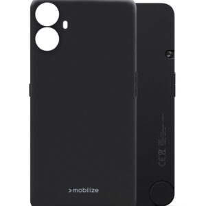 Mobilize Rubber Gelly Case Nothing Cmf Phone 1 Matt Black