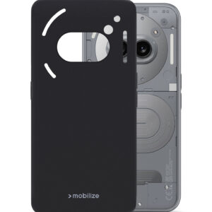 Mobilize Rubber Gelly Case Nothing Phone (2A) Plus Matt Black