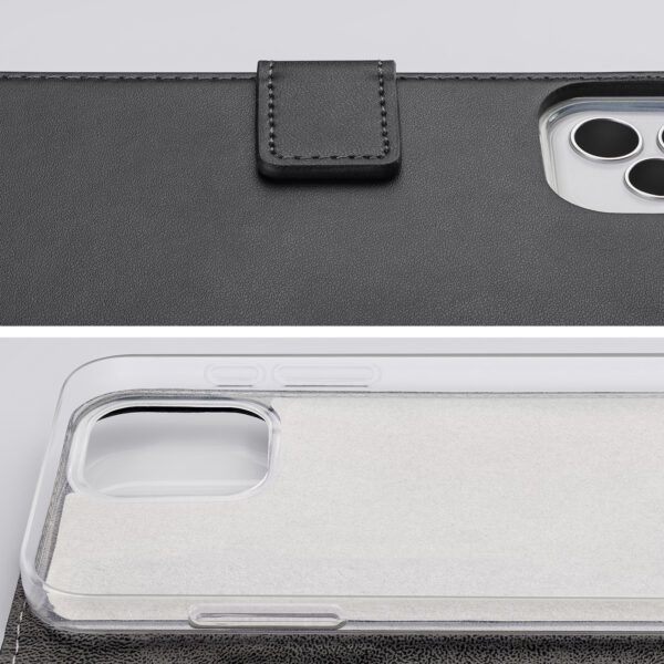 Mobilize Classic Gelly Wallet Book Case Motorola Edge 50 Neo Black - Afbeelding 5