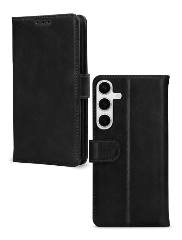 Mobilize Premium Gelly Wallet Book Case Samsung Galaxy S24 Fe Black - Afbeelding 2