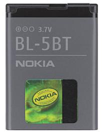 Nokia Bl-5Bt Nokia Accu Li-Ion 870 Mah Bulk
