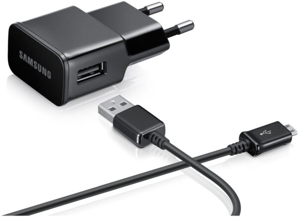 Samsung Eta-U90Ebeg Samsung Travel Charger Micro Usb 2.0A Black Bulk