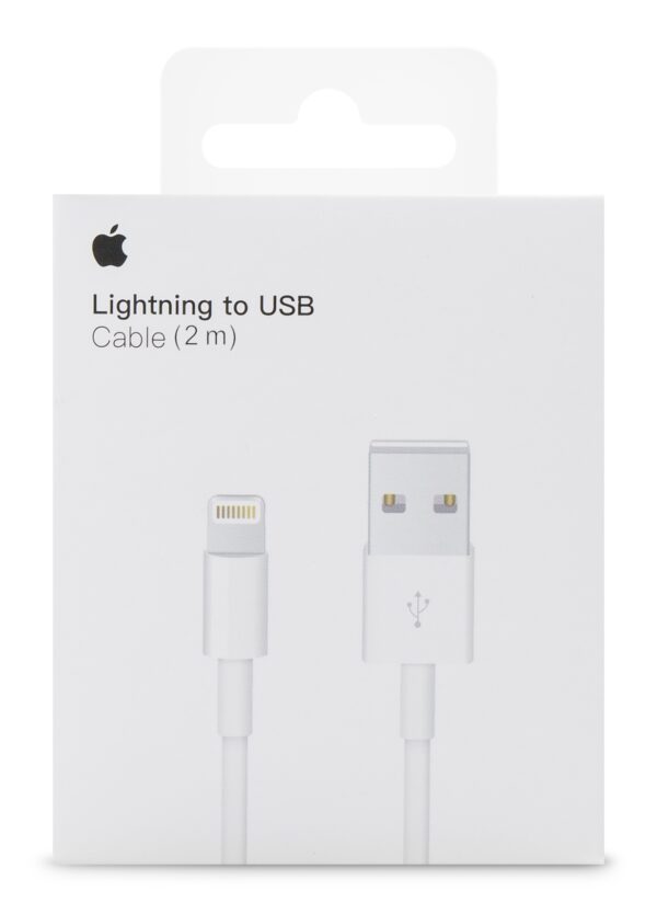 Apple Md819Zm/A Apple Lightning To Usb Cable 2M. White - Afbeelding 5