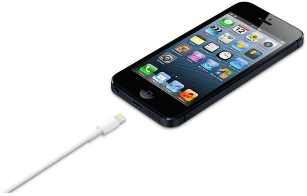 Apple Me291Zm/A Apple Lightning To Usb Cable 0.5M. White - Afbeelding 4
