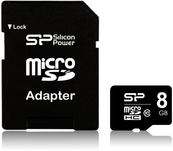 Silicon Power Micro Sdhc Incl. Sd Adapter 8Gb Class 10 - Afbeelding 2