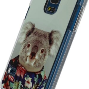 Xccess Metal Plate Cover Samsung Galaxy S5 Mini Funny Koala