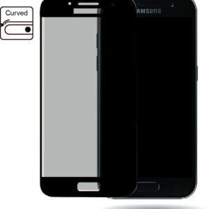 Mobilize Edge-To-Edge Glass Screen Protector Samsung Galaxy A3 2017 Black