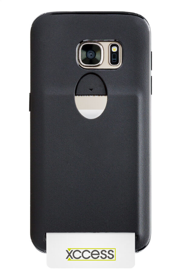 Xccess Matt Tpu Card Case Samsung Galaxy S7 Black - Afbeelding 3