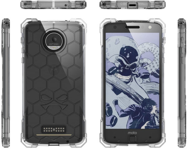 Ghostek Covert Protective Case Motorola Moto Z Clear - Afbeelding 2