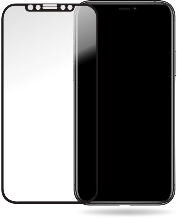 Mobilize Glass Screen Protector - Black Frame - Apple Iphone X/Xs/11 Pro