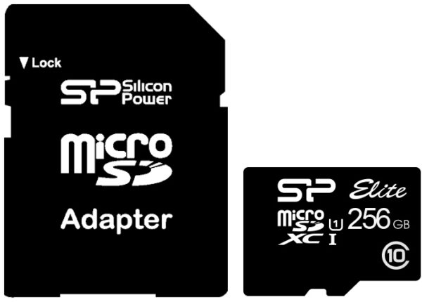 Silicon Power Micro Sdhc Incl. Sd Adapter 256Gb Uhs-1 Class 10 - Afbeelding 2