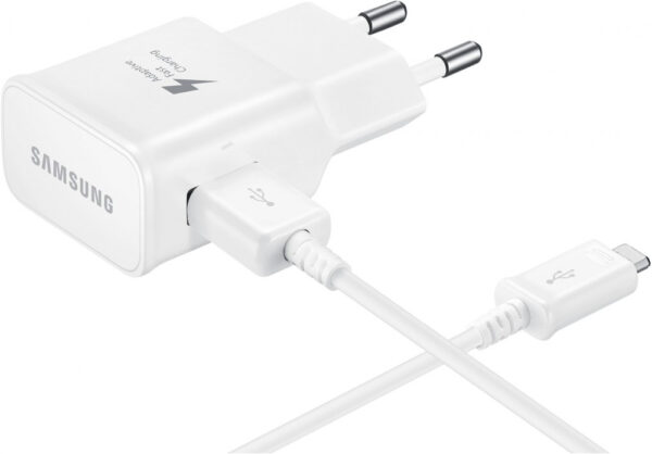 Samsung Ep-Ta20Ewecgww Samsung Adaptive Fast Charging Travel Charger Incl. Usb-C Cable 15W White Bulk