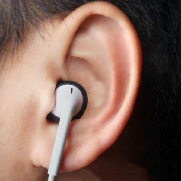 Xccess Silicone Earbuds For Apple Earpod/Airpod White - Afbeelding 2
