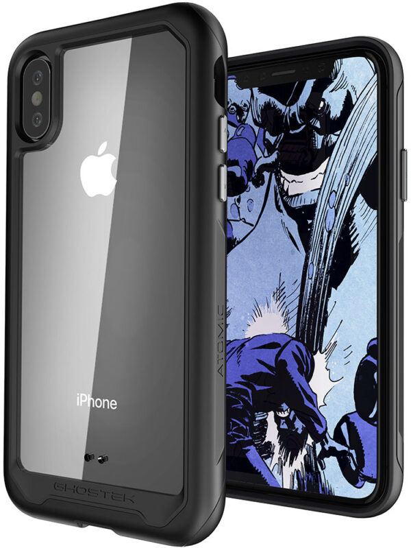 Ghostek Atomic Slim 2 Rugged Heavy Duty Case Apple Iphone Xs Max Black