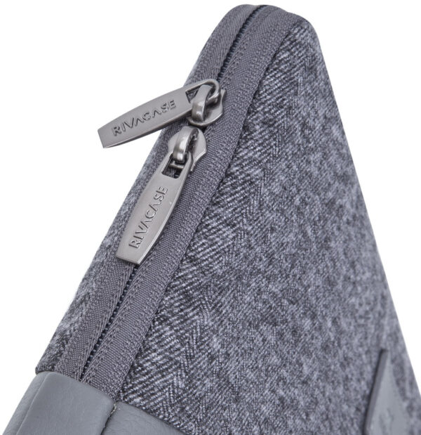 Rivacase Egmont Laptop Sleeve 13.3Inch Grey - Afbeelding 7