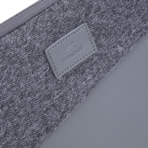 Rivacase Egmont Laptop Sleeve 13.3Inch Grey - Afbeelding 8
