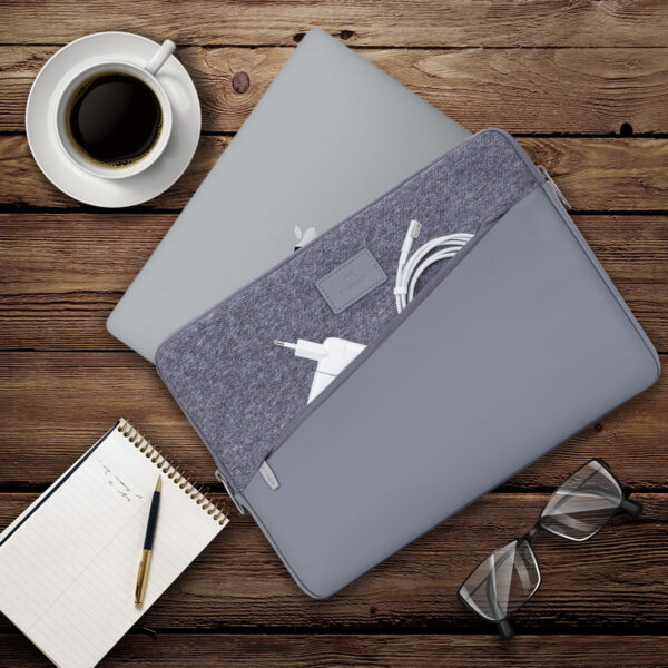 Rivacase Egmont Laptop Sleeve 13.3Inch Grey - Afbeelding 9