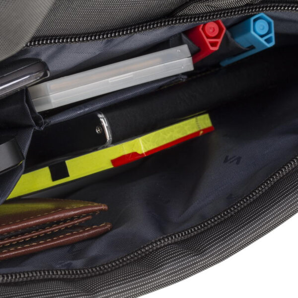 Rivacase Central Laptop Bag 15.6Inch Black - Afbeelding 5