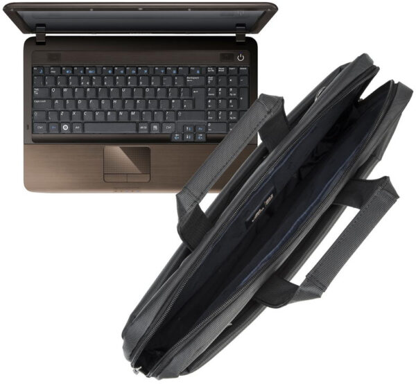 Rivacase Central Laptop Bag 15.6Inch Black - Afbeelding 6