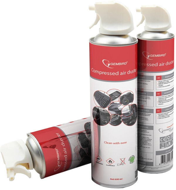 Gembird Compressed Air Duster 600Ml