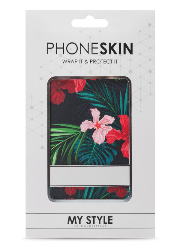 My Style Phoneskin For Apple Iphone 7/8/Se (2020/2022) Red Caribbean Flower - Afbeelding 3