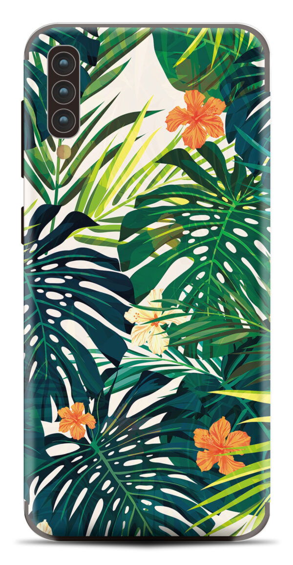 My Style Phoneskin For Samsung Galaxy A30S/A50 Jungle Flowers - Afbeelding 2