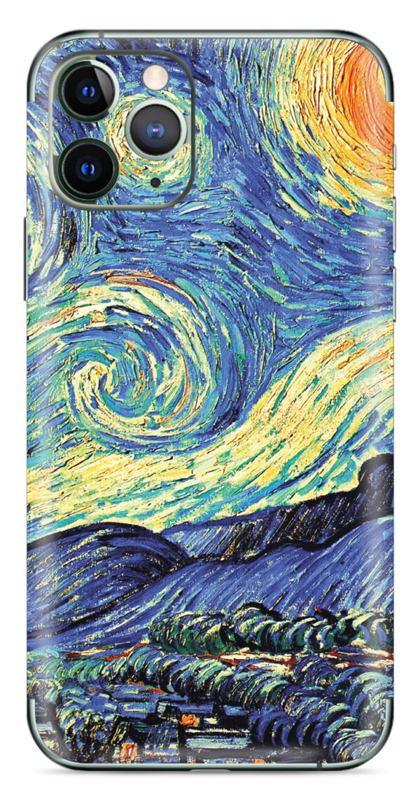 My Style Phoneskin For Apple Iphone 11 Pro The Starry Night - Afbeelding 2