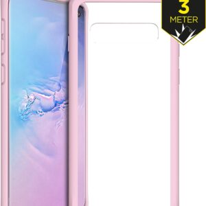 Itskins Level 2 Hybridsolid For Samsung Galaxy S10+ Pink/Transparent