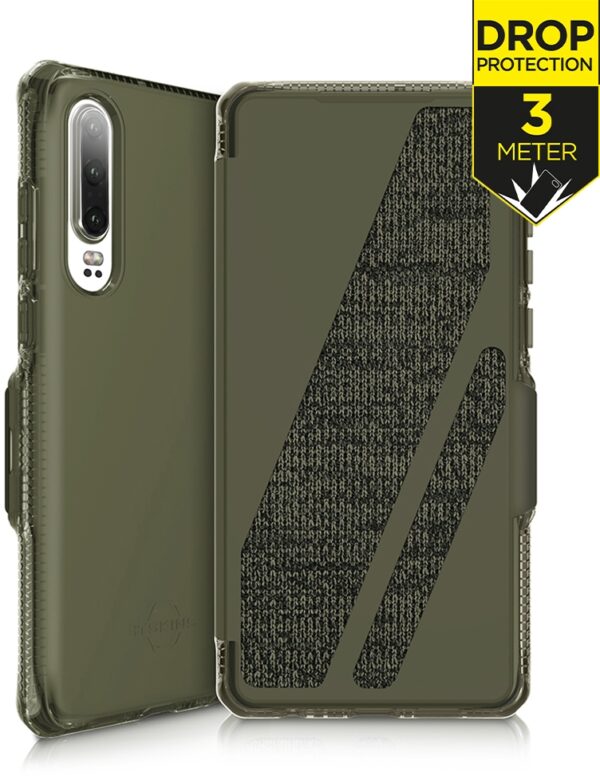 Itskins Level 2 Spectrumfolio For Huawei P30 Kaki