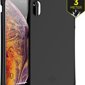 Itskins Level 2 Spectrumsolid For Apple Iphone Xs Max Plain Black