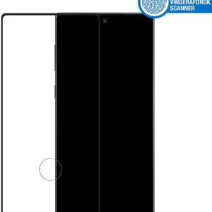 Mobilize Edge-To-Edge Glass Screen Protector Samsung Galaxy Note10 Black