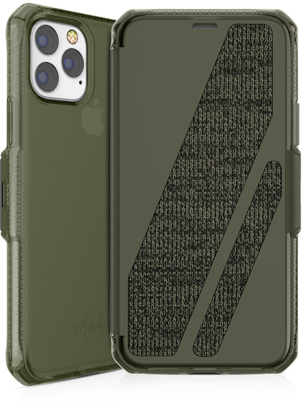 Itskins Level 2 Spectrumfolio For Apple Iphone 11 Pro Kaki - Afbeelding 2