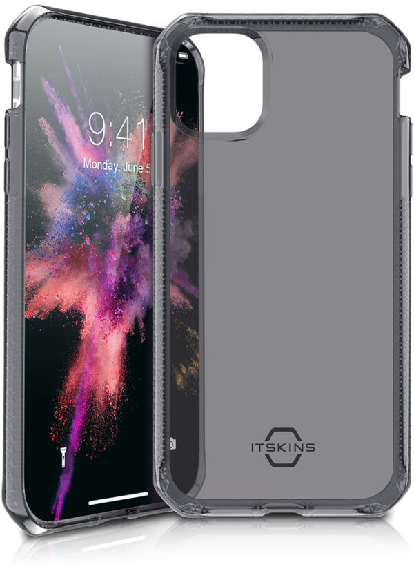 Itskins Level 2 Spectrumclear For Apple Iphone 11 Smoke - Afbeelding 2