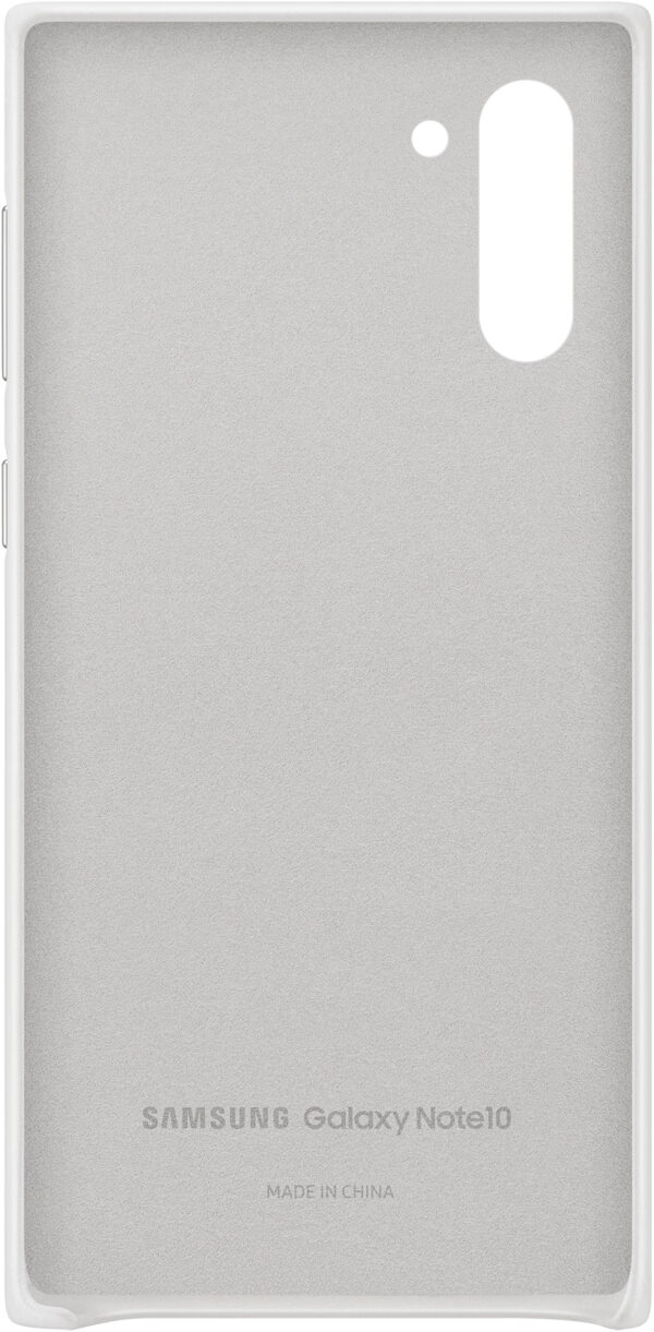 Samsung Ef-Vn970Lwegww Samsung Leather Cover Galaxy Note10 White - Afbeelding 3