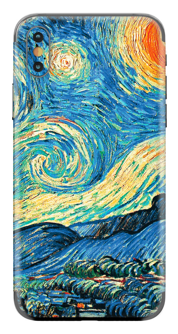 My Style Phoneskin For Apple Iphone Xs The Starry Night