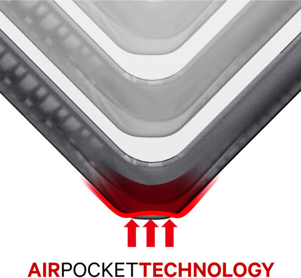 Itskins Level 2 Hybridfrost For Apple Iphone 11/Xr Transparent Black - Afbeelding 6