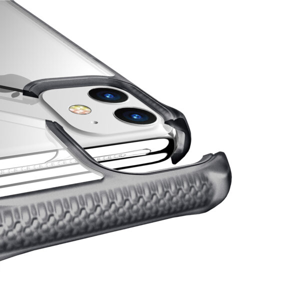 Itskins Level 2 Hybridfrost For Apple Iphone 11/Xr Transparent Black - Afbeelding 9