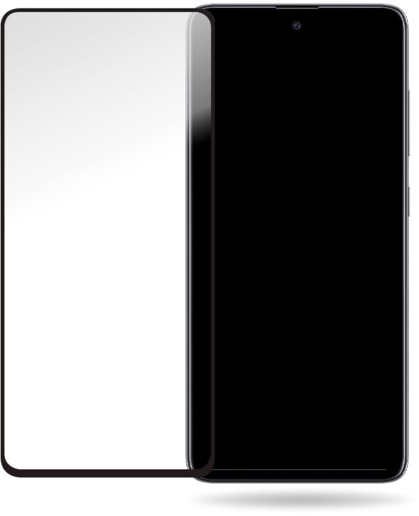 Mobilize Glass Screen Protector - Black Frame - Samsung Galaxy A71