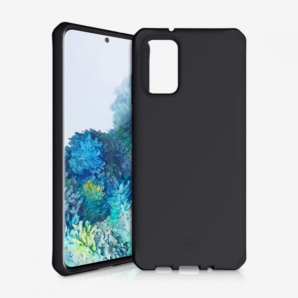 Itskins Level 2 Spectrumsolid For Samsung Galaxy S20+/S20+ 5G Plain Black - Afbeelding 2