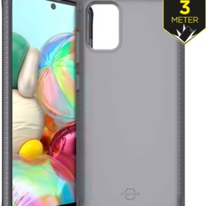 Itskins Level 2 Spectrumfrost For Samsung Galaxy A71 Transparent Black