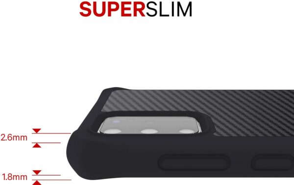 Itskins Level 2 Hybridfusion For Samsung Galaxy S20 Ultra/S20 Ultra 5G Carbon - Afbeelding 6